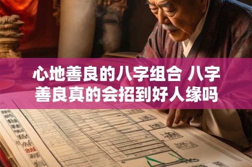 心地善良的八字组合 八字善良真的会招到好人缘吗
