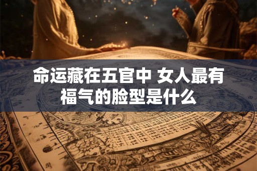 命运藏在五官中 女人最有福气的脸型是什么