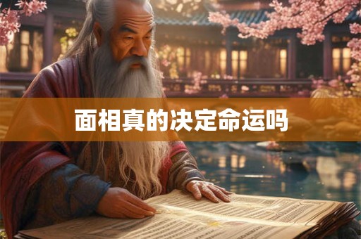 面相真的决定命运吗
