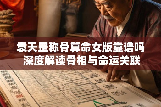 袁天罡称骨算命女版靠谱吗 深度解读骨相与命运关联