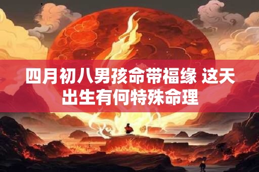 四月初八男孩命带福缘 这天出生有何特殊命理