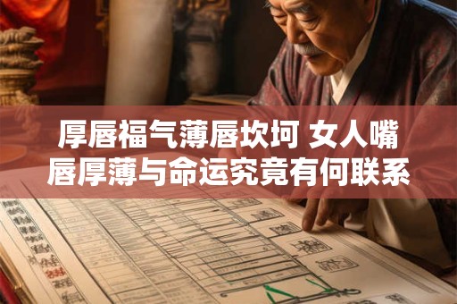 厚唇福气薄唇坎坷 女人嘴唇厚薄与命运究竟有何联系