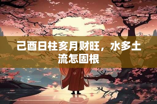 己酉日柱亥月财旺，水多土流怎固根