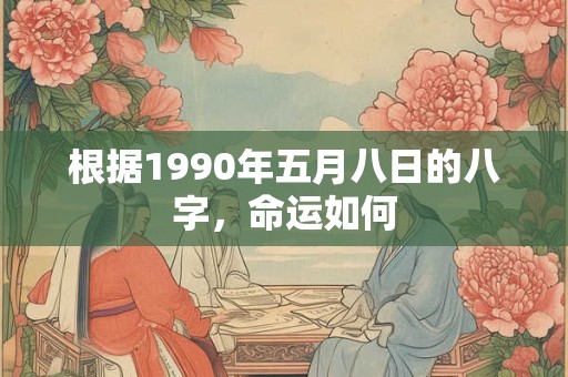 根据1990年五月八日的八字，命运如何