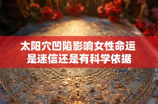 太阳穴凹陷影响女性命运 是迷信还是有科学依据