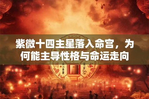 紫微十四主星落入命宫，为何能主导性格与命运走向