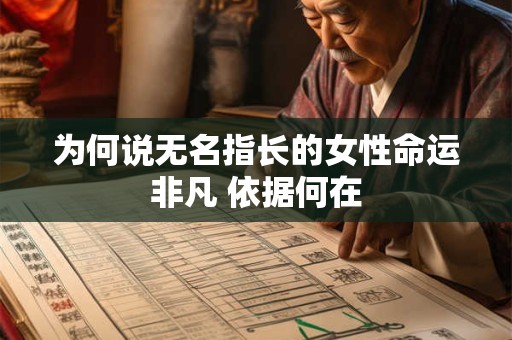 为何说无名指长的女性命运非凡 依据何在