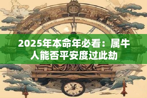 2026年本命年必看：属牛人能否平安度过此劫