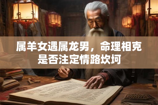 属羊女遇属龙男，命理相克是否注定情路坎坷