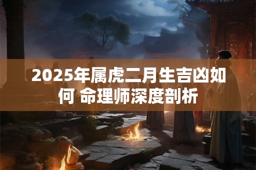 2025年属虎二月生吉凶如何 命理师深度剖析