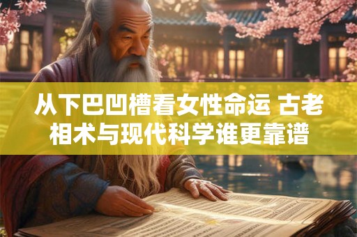 从下巴凹槽看女性命运 古老相术与现代科学谁更靠谱