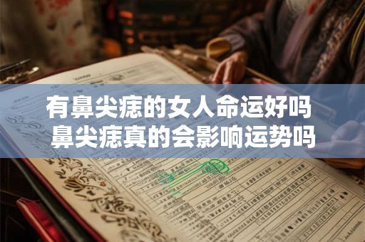 有鼻尖痣的女人命运好吗 鼻尖痣真的会影响运势吗