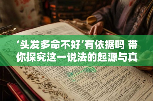 ‘头发多命不好’有依据吗 带你探究这一说法的起源与真相