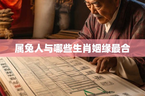 属兔人与哪些生肖姻缘最合 属兔人与哪些生肖姻缘最合