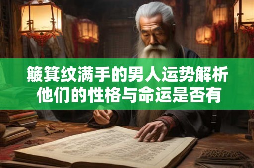 簸箕纹满手的男人运势解析 他们的性格与命运是否有独特关联