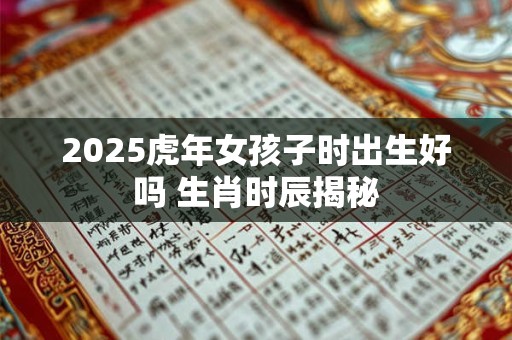 2025虎年女孩子时出生好吗 生肖时辰揭秘
