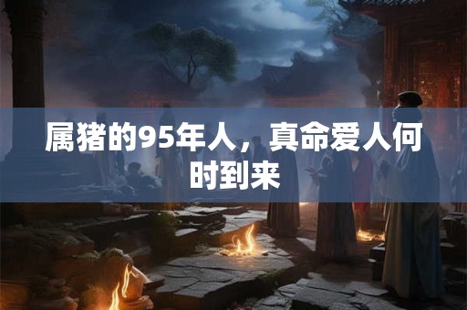 属猪的95年人，真命爱人何时到来