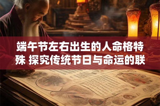 端午节左右出生的人命格特殊 探究传统节日与命运的联系