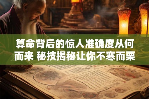 算命背后的惊人准确度从何而来 秘技揭秘让你不寒而栗