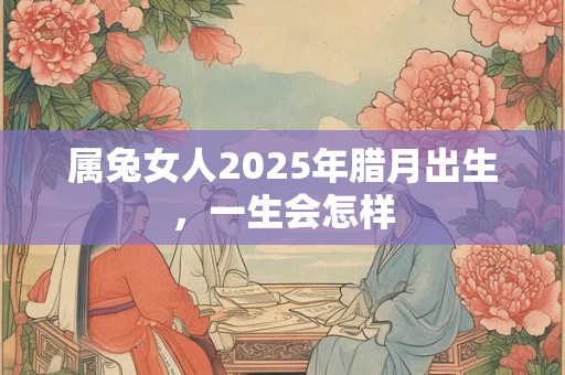属兔女人2025年腊月出生，一生会怎样
