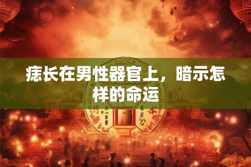 痣长在男性器官上，暗示怎样的命运