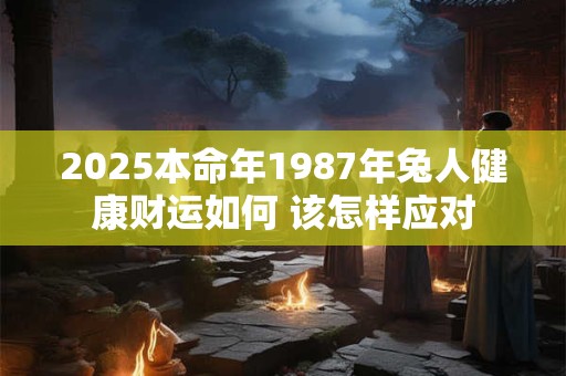 2025本命年1987年兔人健康财运如何 该怎样应对