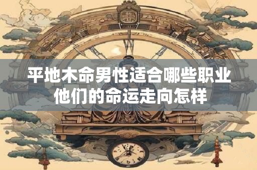 平地木命男性适合哪些职业 他们的命运走向怎样