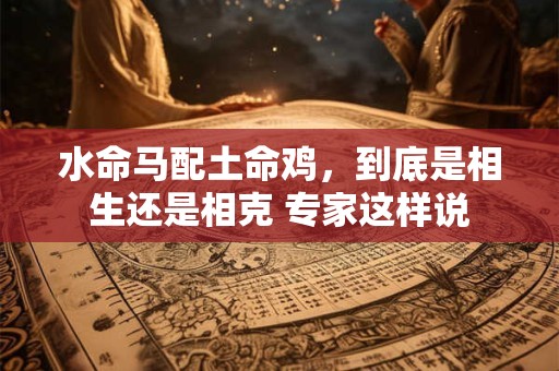 水命马配土命鸡，到底是相生还是相克 专家这样说