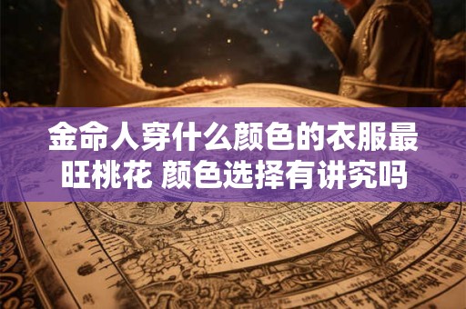 金命人穿什么颜色的衣服最旺桃花 颜色选择有讲究吗
