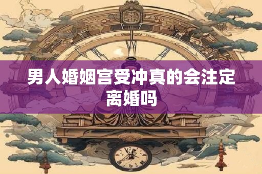 男人婚姻宫受冲真的会注定离婚吗
