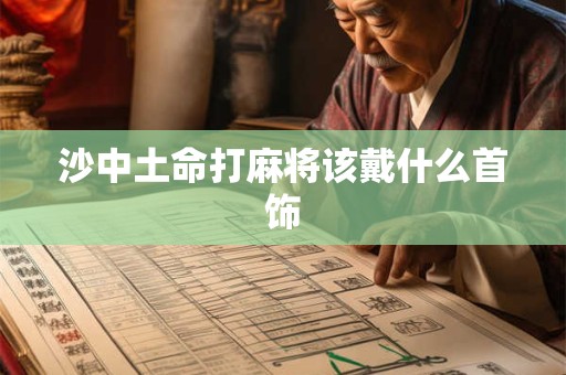 沙中土命打麻将该戴什么首饰