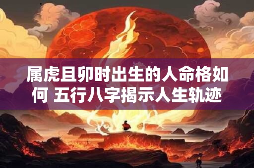 属虎且卯时出生的人命格如何 五行八字揭示人生轨迹
