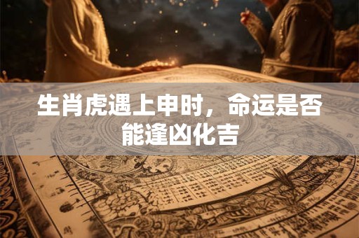 生肖虎遇上申时，命运是否能逢凶化吉