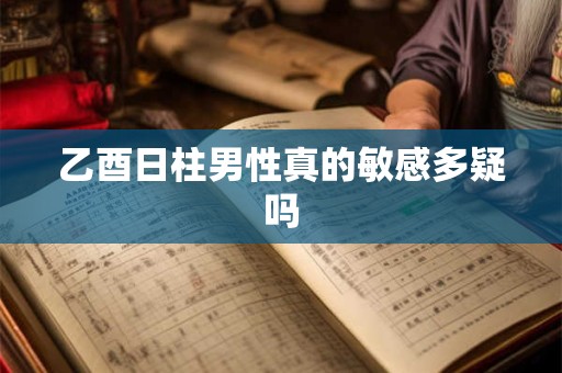 乙酉日柱男性真的敏感多疑吗