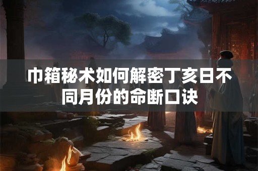 巾箱秘术如何解密丁亥日不同月份的命断口诀