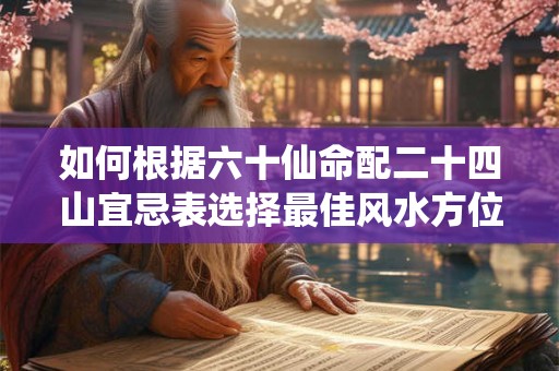 如何根据六十仙命配二十四山宜忌表选择最佳风水方位