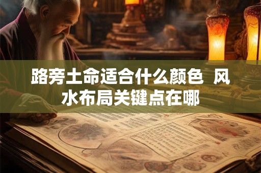 路旁土命适合什么颜色  风水布局关键点在哪