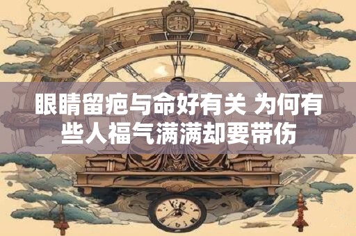 眼睛留疤与命好有关 为何有些人福气满满却要带伤