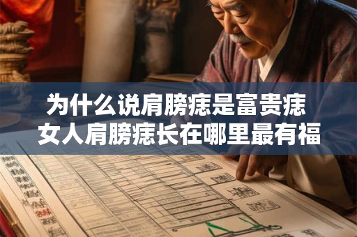 为什么说肩膀痣是富贵痣 女人肩膀痣长在哪里最有福气