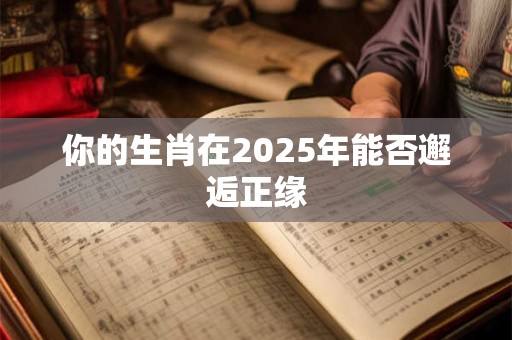 你的生肖在2025年能否邂逅正缘