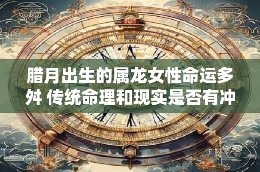 腊月出生的属龙女性命运多舛 传统命理和现实是否有冲突 腊月出生的属龙女性命运多舛 传统命理和现实是否有冲突