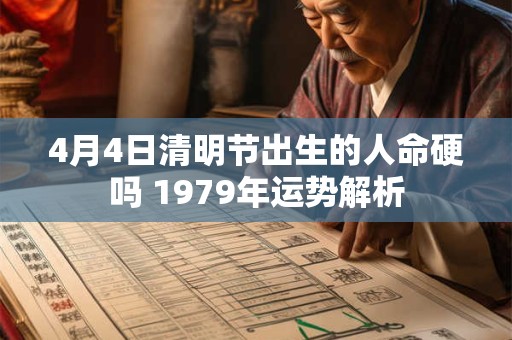 4月4日清明节出生的人命硬吗 1979年运势解析