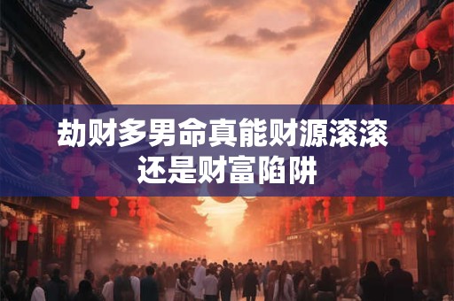 劫财多男命真能财源滚滚 还是财富陷阱