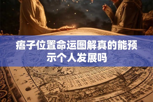 痦子位置命运图解真的能预示个人发展吗