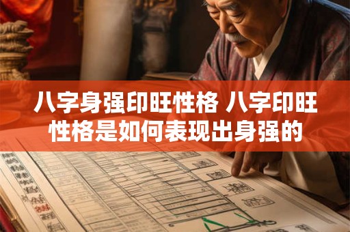 八字身强印旺性格 八字印旺性格是如何表现出身强的