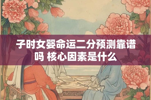 子时女婴命运二分预测靠谱吗 核心因素是什么