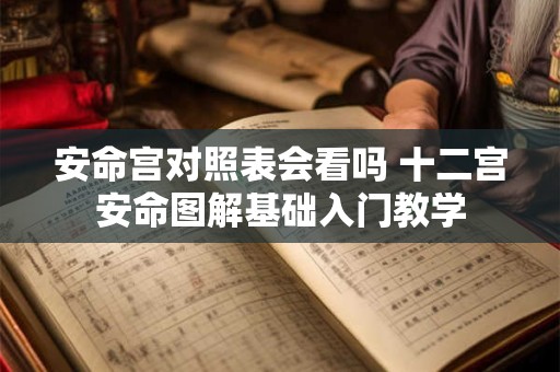 安命宫对照表会看吗 十二宫安命图解基础入门教学