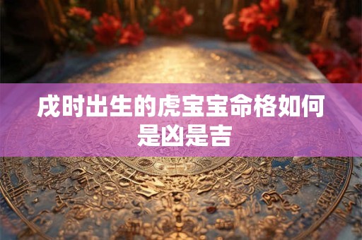 戌时出生的虎宝宝命格如何 是凶是吉