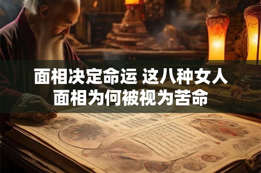面相决定命运 这八种女人面相为何被视为苦命