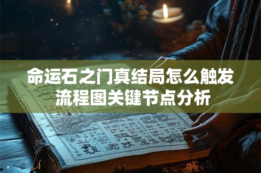 命运石之门真结局怎么触发 流程图关键节点分析